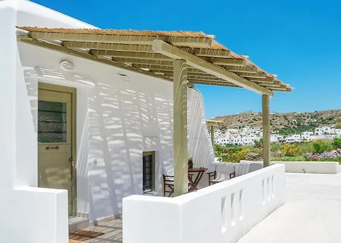 Dom wakacyjny Spacious House With Sea View In Ag. Arsenios, Garden *