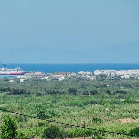 Spacious House With Sea View In Ag. Arsenios, Garden