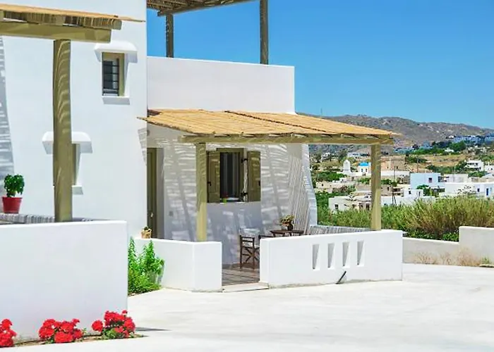 Spacious House With Sea View In Ag. Arsenios, Garden Semesterbostad Glinado Naxos